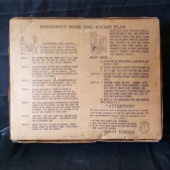 Fire escape ladder 15' aluminum and steel  and strong - Picture 3 of 6